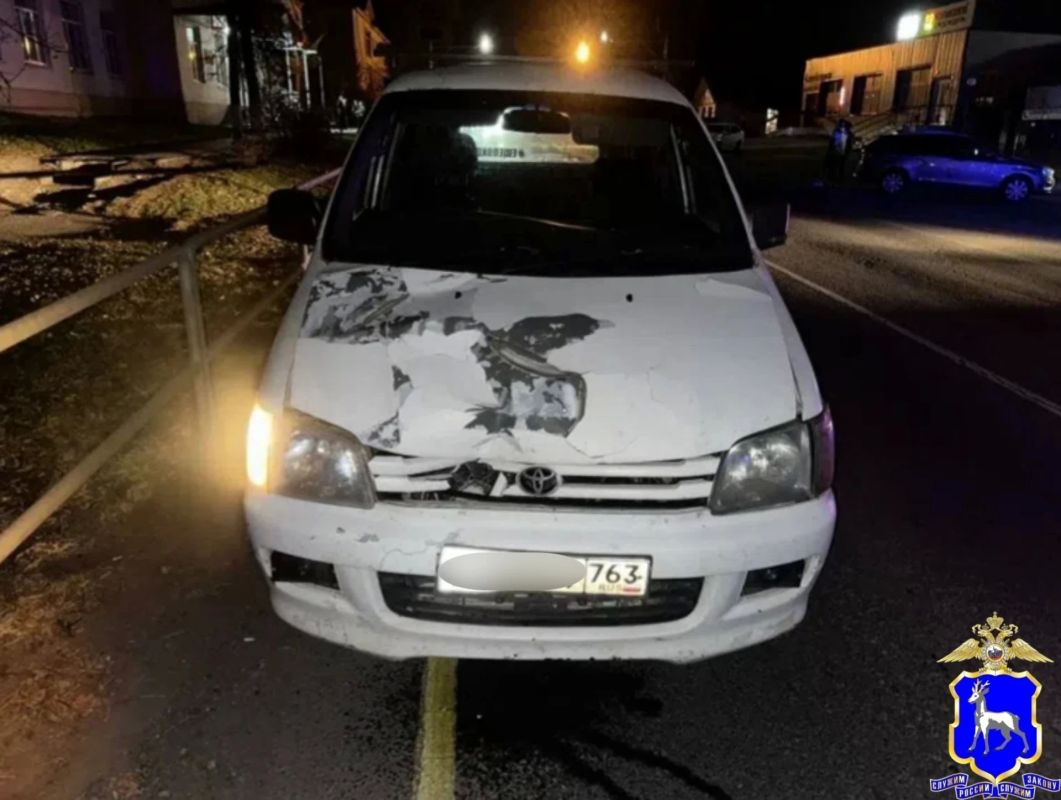Под Самарой 24 октября Toyota сбила 16-летнюю девушку Под Самарой 24 октября Toyota сбила 16-летнюю девушку