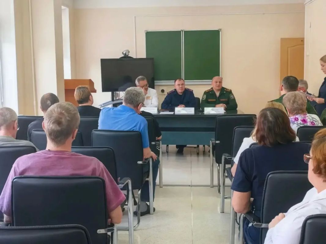 Заместитель руководителя следственного управления провел в госпитале прием участников СВО и членов их семей