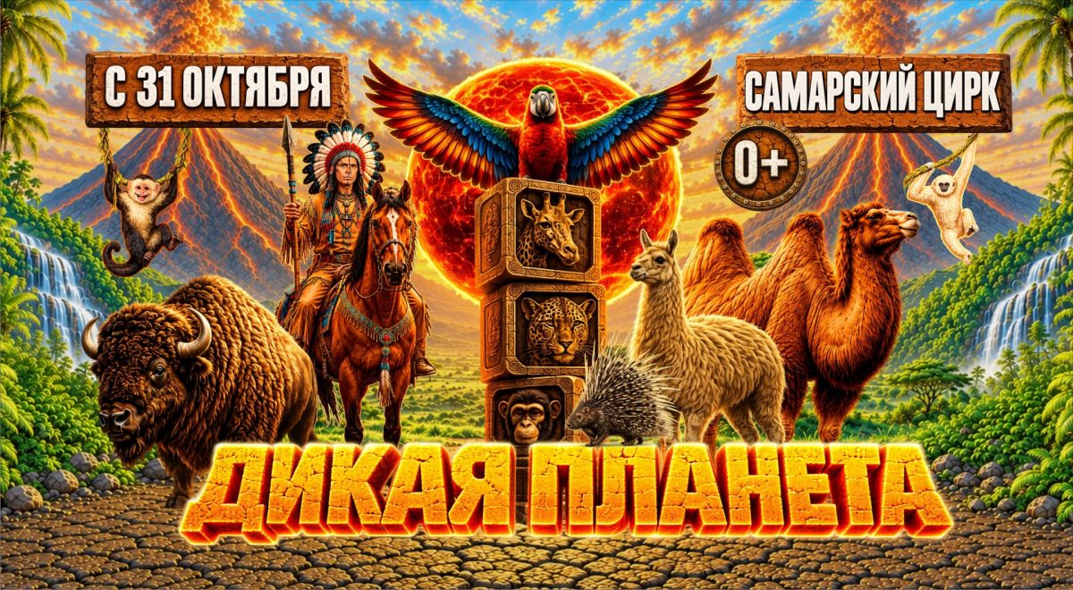 «Дикая планета» на самарском манеже