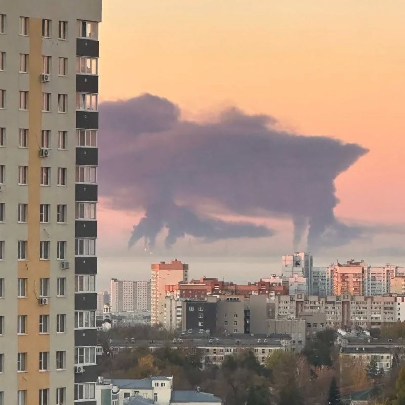 ВСУ атаковали Новокуйбышевский НПЗ в Самарской области ВСУ атаковали Новокуйбышевский НПЗ в Самарской области