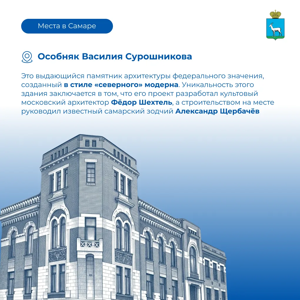 Места Самары. У каждого уголка города есть своя история